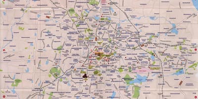 Бангалор аялал жуулчлалын газрын зураг