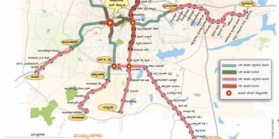 Namma метроны 2-р үе шатны замын газрын зураг нь