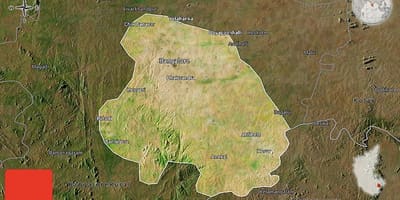 Хиймэл дагуулын газрын зураг Бангалор