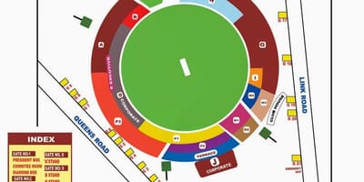 Бангалор chinnaswamy цэнгэлдэх газрын зураг